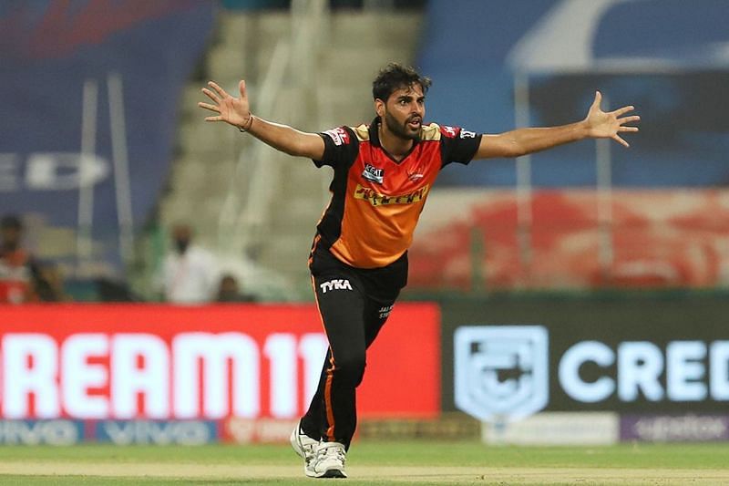 Bhuvneshwar Kumar bowled well in SRH's win. (Image Courtesy: IPLT20.com)